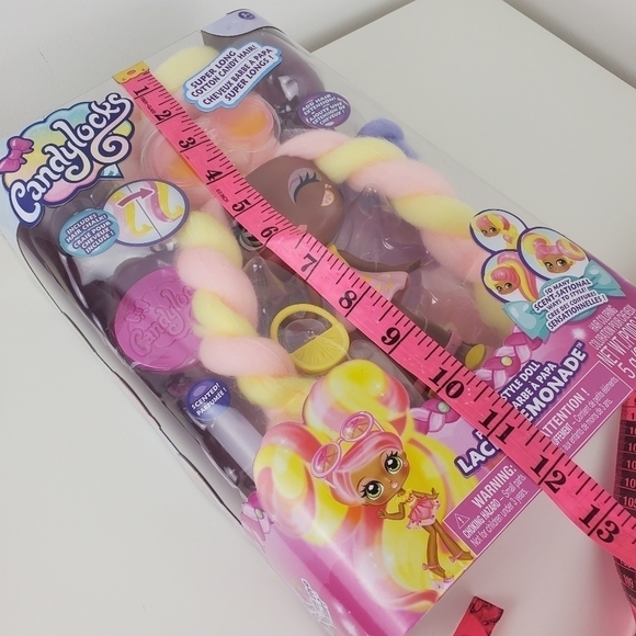 Candylocks Deluxe Doll Lacey Lemonade New never used - Picture 14 of 14
